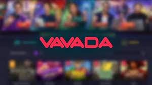 Vavada logo with colorful game thumbnails in the background.